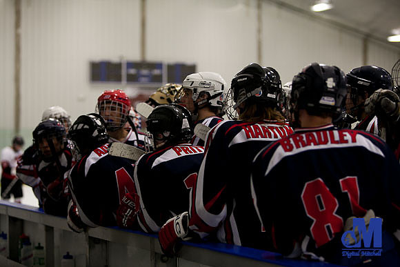 Photographing the team