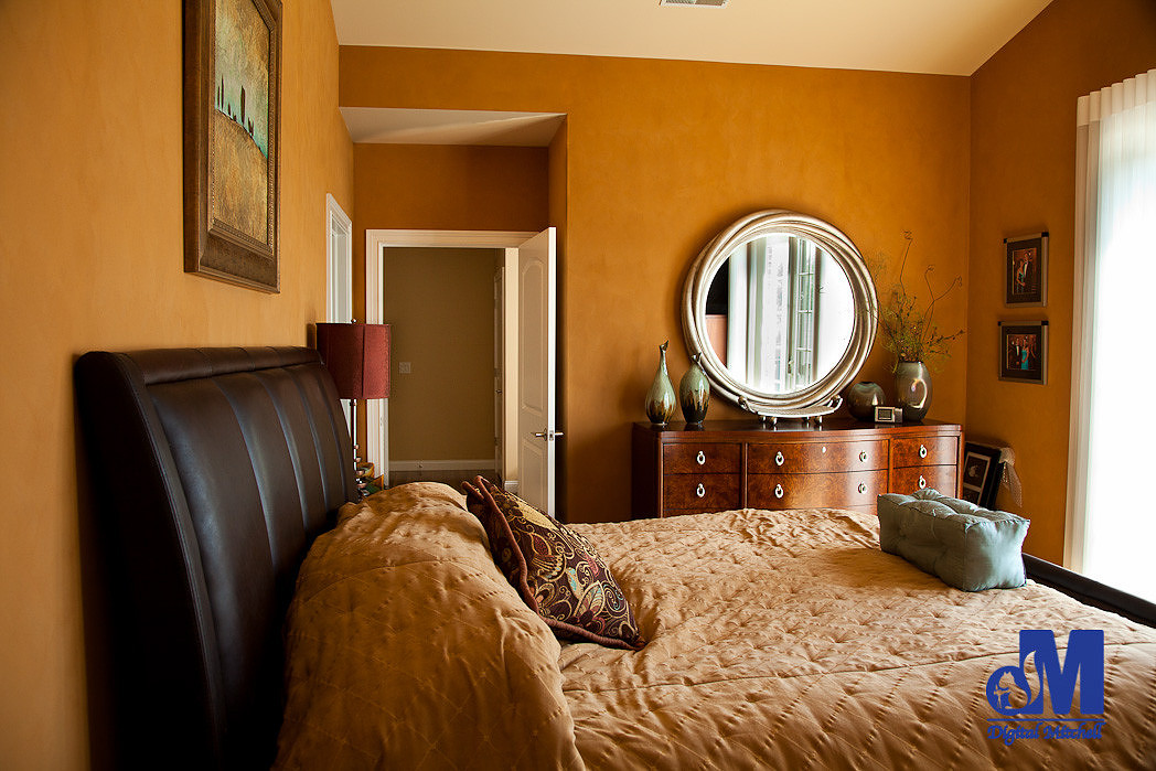 photograph of the bedroom