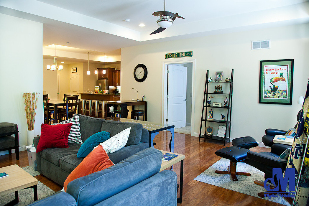 photograph of the ND room