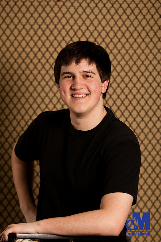 photograph of young high school senior