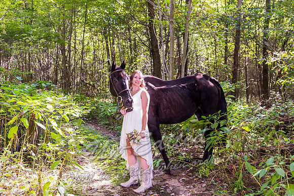4-Heidi n Brandon n Horse