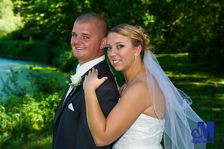 Photograph of Bride and Groom after the Wedding