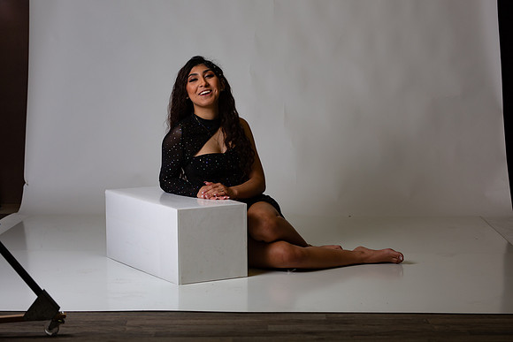 73-Natalie in Black