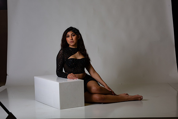 53-Natalie in Black