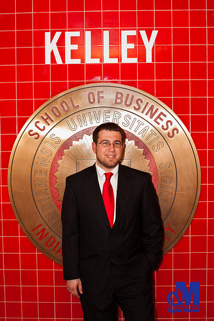 photograph of IU graduate from Kelly school of Business