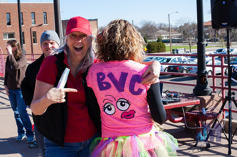 Officials having fun at the Elkhart Amazing Race 2014