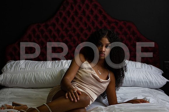 16-Nicole On Bed on Floor-E