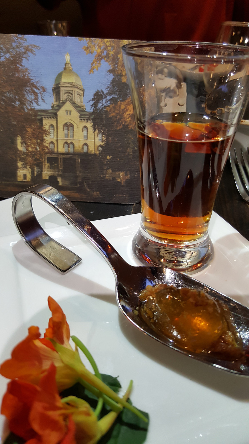 photograph of bourbon drink
