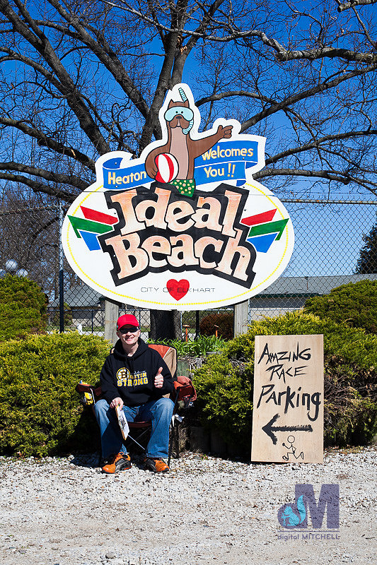 picture at Ideal Beach during the Elkhart Amazing Race 2014