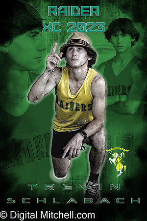 NHS XC 2023 - Trevin Schlabach 24x36