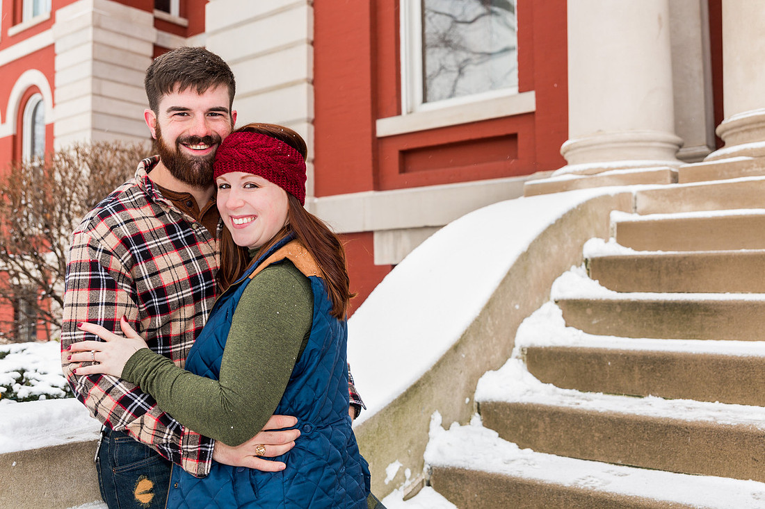 picture of engagment photo session