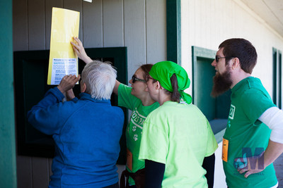 picture of Reading instructions at Ideal Beach during the Elkhart Amazing Race 2014