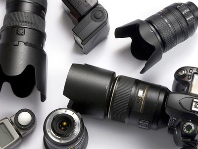 image of cameras and lenses