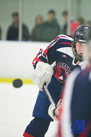 Photographing the puck in mid air