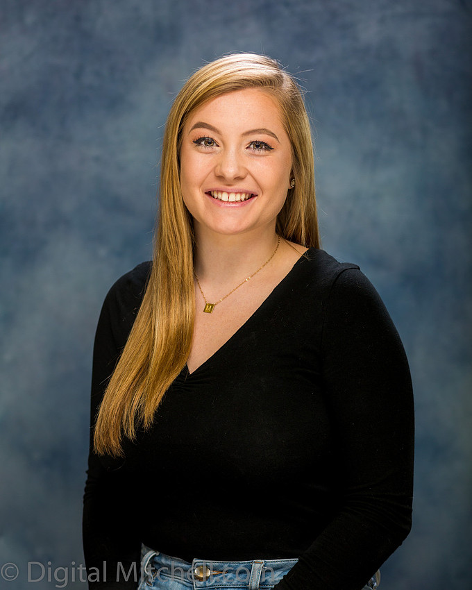 Headshots of a young lady in South Bend