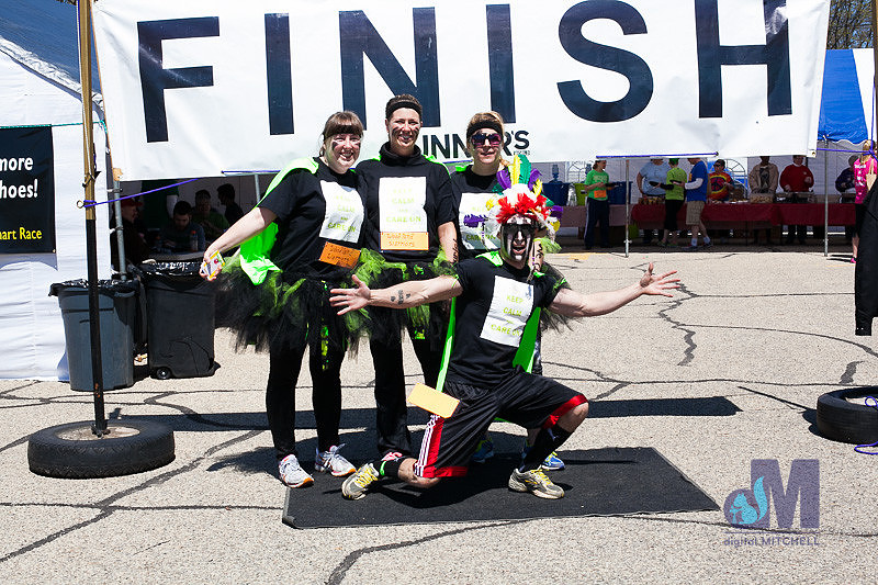 picture of the finish line