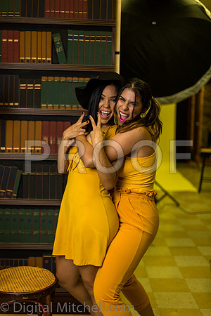111-4 Girls on Yellow n Red