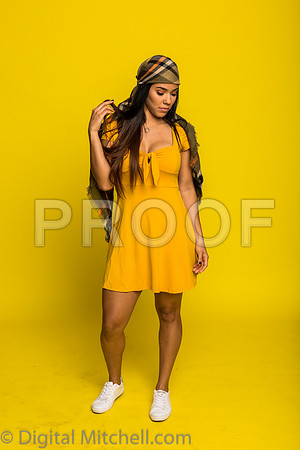 180-4 Girls on Yellow n Red