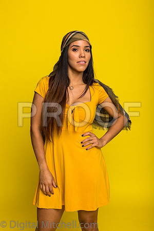 194-4 Girls on Yellow n Red