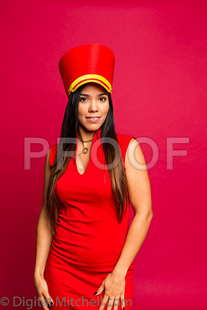 283-4 Girls on Yellow n Red