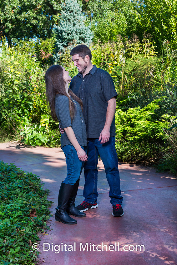 picture of wife and husband fall photo session