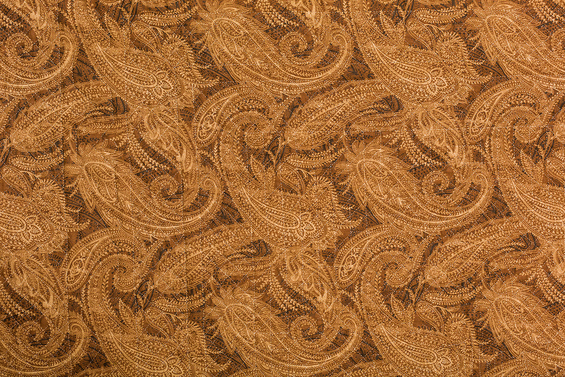 Image of a large hand made quilt