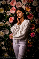 54-Brianne Flower Wall