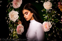 168-Brianne Flower Wall