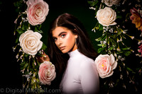 170-Brianne Flower Wall