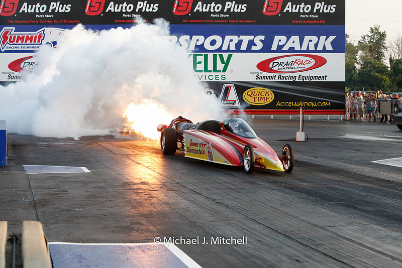 Queen of Diamonds Jet Car