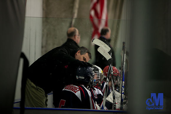Photographing Michael coaching
