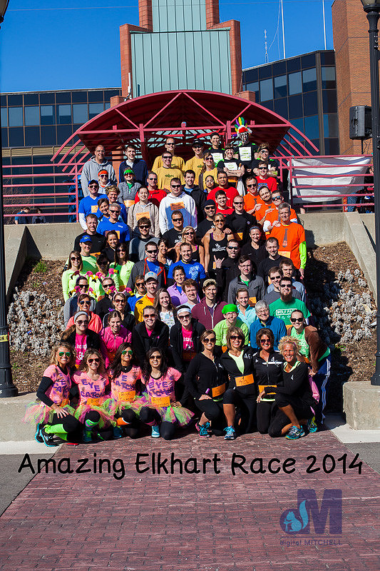 Elkhart Amazing 2014 Race teams