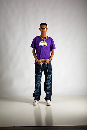 166-Donovan in Purple