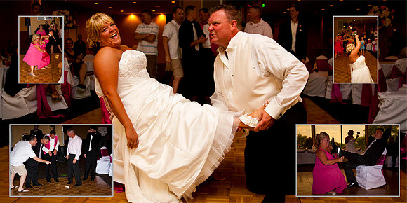 Garter & Bouquet Toss