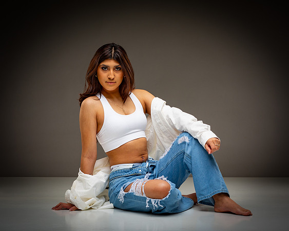 170-Natalie White Shirt Ripped Jeans-Edit